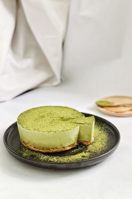 No Bake Matcha Cheesecake Niko Neko Matcha