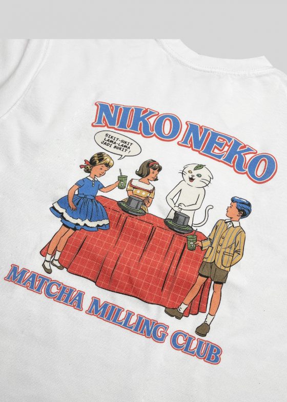 NIKO NEKO / MATCHA MILLING CLUB TEE - Image 4